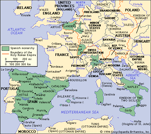 Spain in 1648