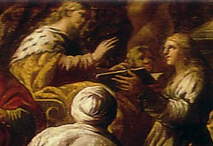 Salomn instruye a unos jvenes