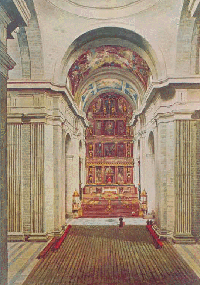 Interior de la basílica