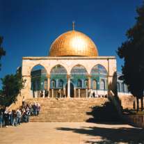 El Domo de la Roca en Jerusaln