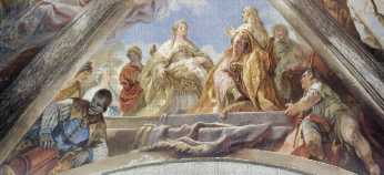 La recepcin de la Reina de Saba (Fresco de Salomn)