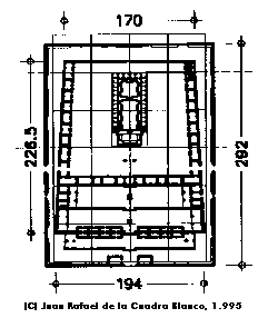 Planta del Templo de Arias Montano