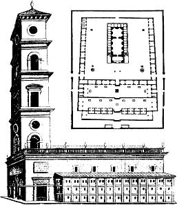 Alzado del Templo de Arias Montano