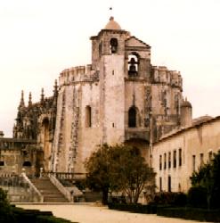 The templar church in Tomar