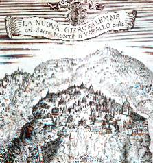 «La nuova Gierusalemme nel Sacro Monte di Varallo Sesia», di G.B. Manauft (1688)
